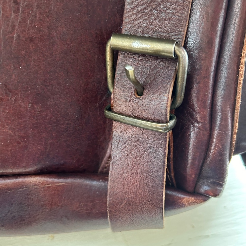 Backpack Leather Artisan Medium Size - image 6